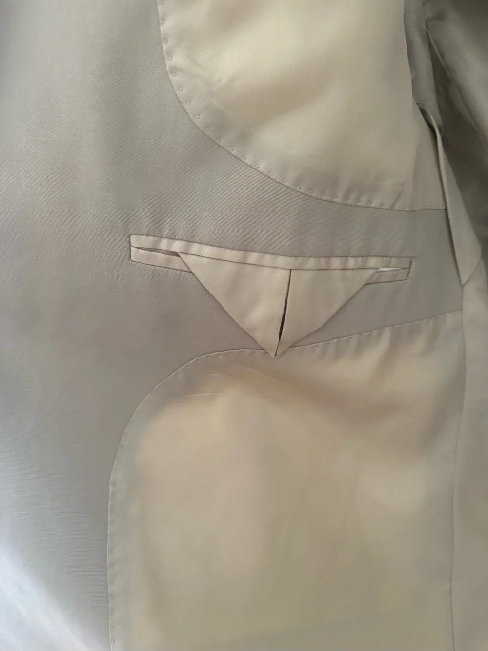 Brooks Brothers Men's Tan Blazer - Classic Single-Breasted Suit Jacket